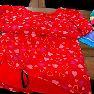 Heart pajamas